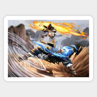 The legend of Korra (illustration) Sticker